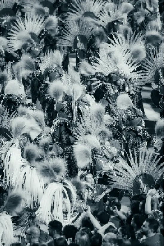 Folião no carnaval